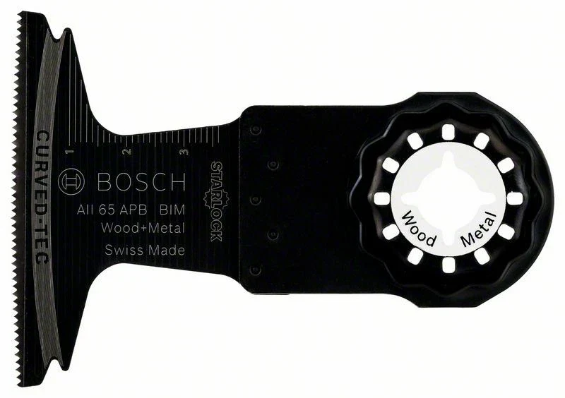 Bosch Starlock Tauchsägeblatt BIM AII 65 APB Wood and Metal 40 x 65 mm (2608661781)