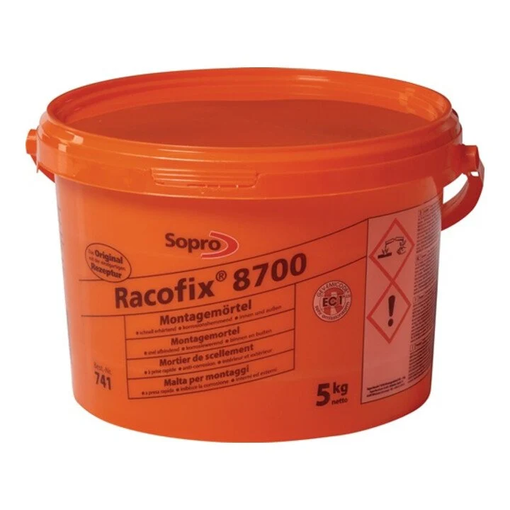 SOPRO Montagemörtel Racofix® 8700 1:3 Raumteile (Wasser/Mörtel) 15 kg ( 3000264156 )