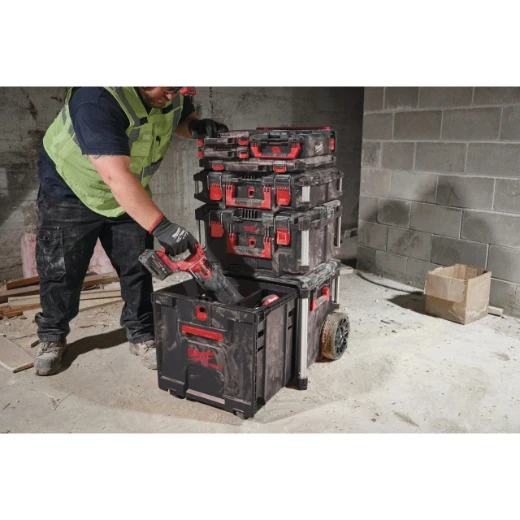 Milwaukee PACKOUT Trolley Koffer mit Schublade (4932498651)