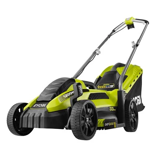 RYOBI RLM13E33S Elektro-Rasenmäher 1300 W 33 cm Schnittbreite