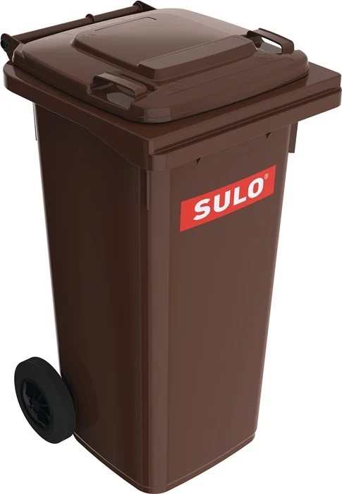 SULO Müllgroßbehälter 120 l HDPE braun 5 Stück ( 9000466120 )