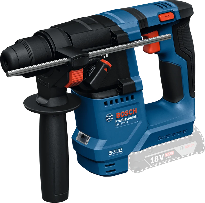 Bosch Professional GBH 18V-18 Akku-Bohrhammer 1.5 J ohne Akku/Lader