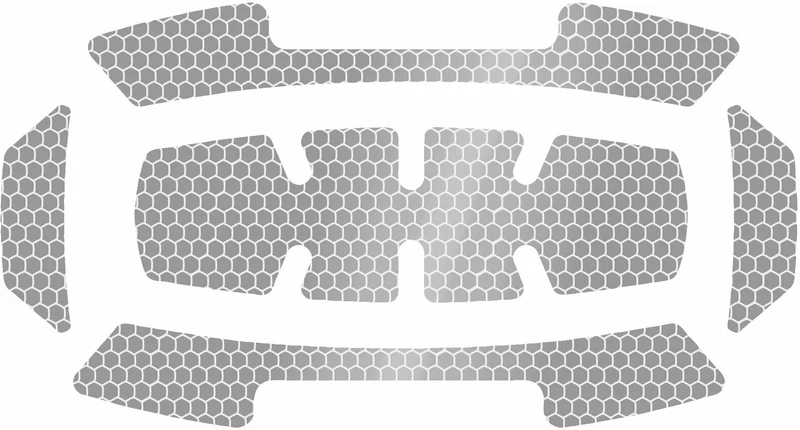 Milwaukee Hi-Vis Aufkleberset silber für Bolt