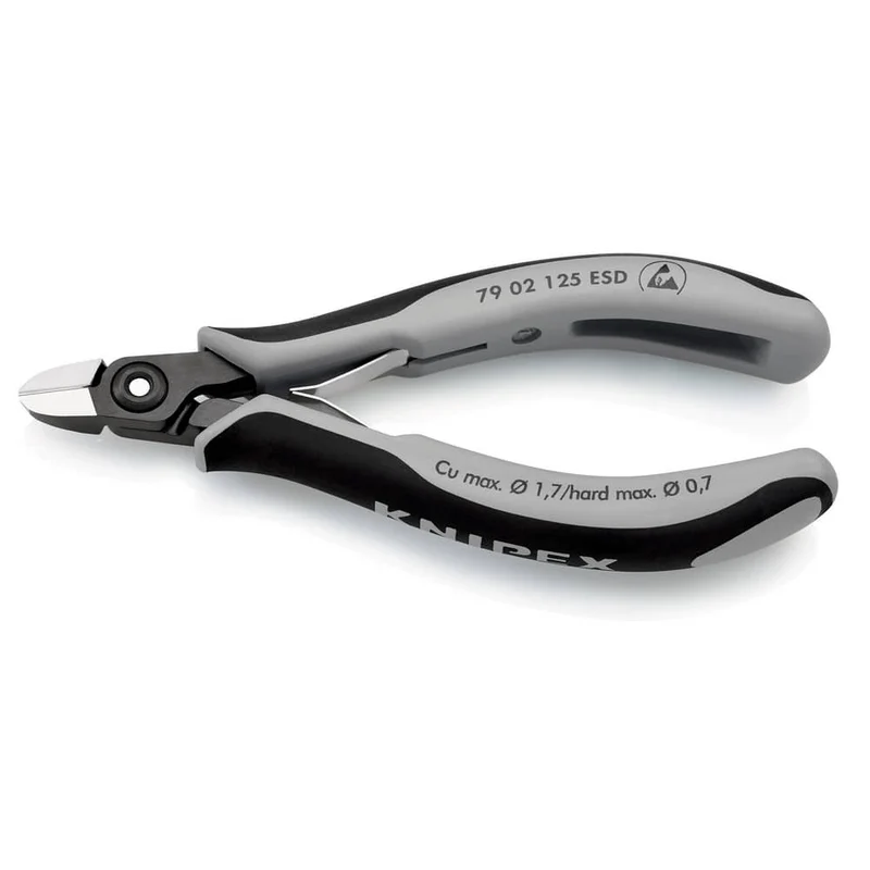 KNIPEX Präzisions-Elektronik-Seitenschneider Länge 125 mm Form 0 ( 4000810829 )