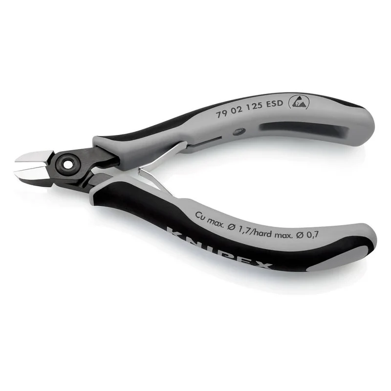 KNIPEX Präzisions-Elektronik-Seitenschneider Länge 125 mm Form 0 ( 4000810829 )
