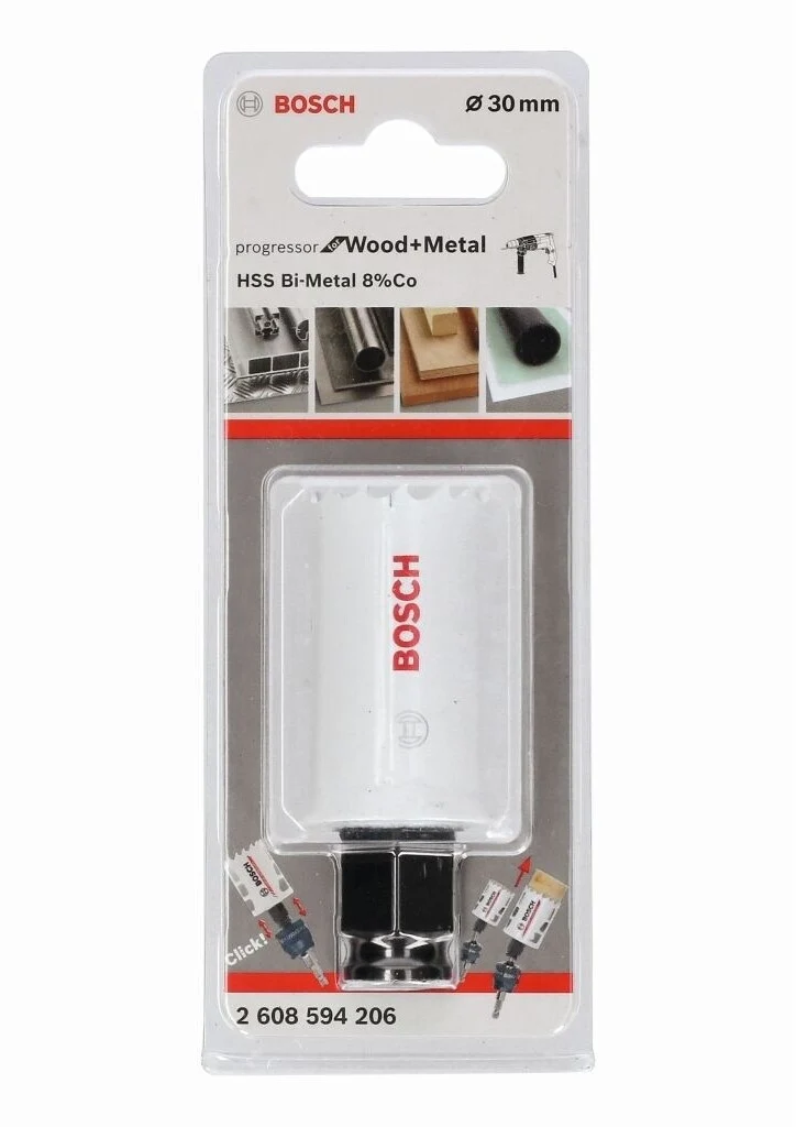 Bosch Lochsäge Progressor for Wood and Metal 30 mm (2608594206)