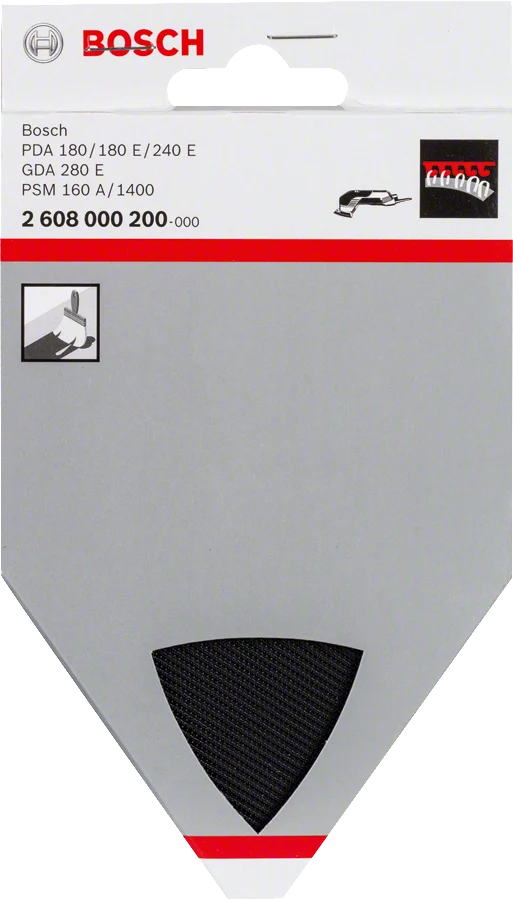 Bosch Universal Lamellenschleifvorsatz Klett für GDA / PDA / PSM / Ventaro
