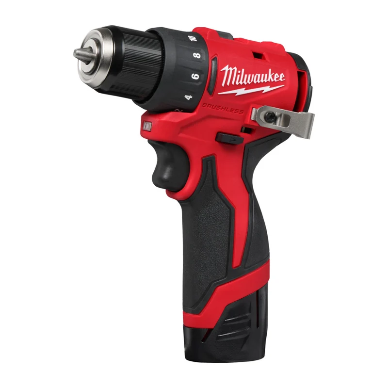 Milwaukee M12 BLDDRC-202C Akku-Bohrschrauber 40 Nm mit Akku/Lader in Koffer