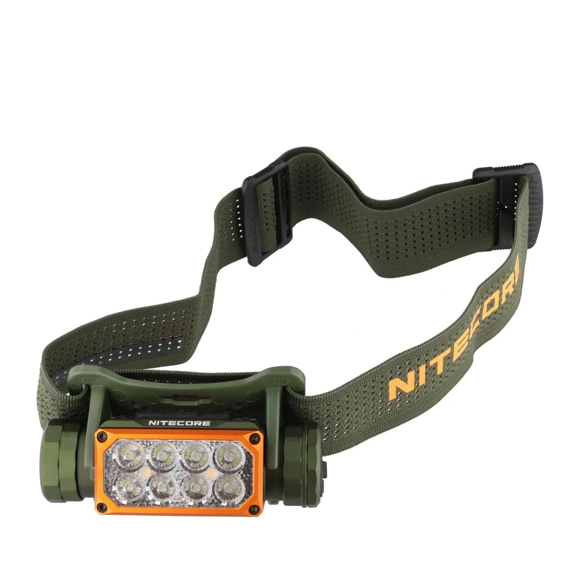 Nitecore HC65 UHE Hunting Edition Stirnlampe aus Metall, 2000 Lumen, 3 Lichtquellen, wiederaufladbar