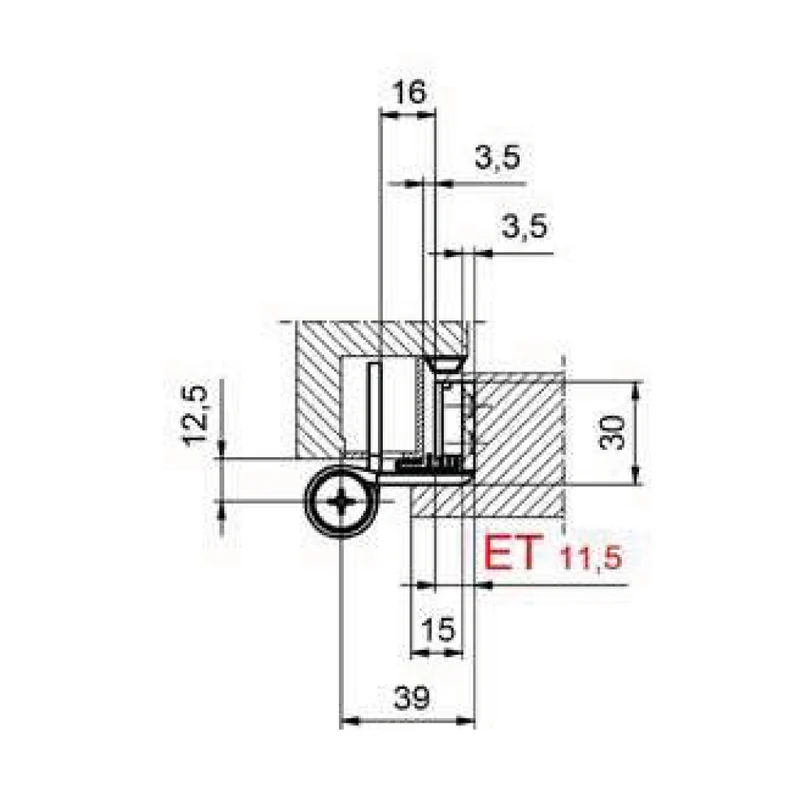 Objektband A-STX 12057-15 FD