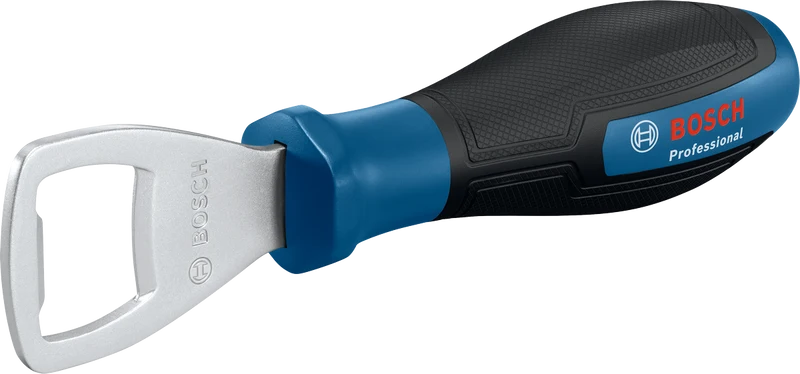 Bosch PRO Flaschenöffner blau / schwarz (Metalllippe aus 3,0 mm Edelstahl)