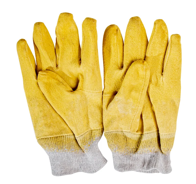 Arbeitshandschuhe Latex-getaucht, Strickbund