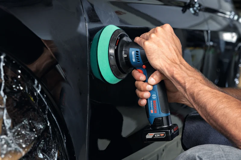 Bosch Professional GPX 12V-125 Akku-Polierer (125 mm ohne Akku/Lader im Karton)