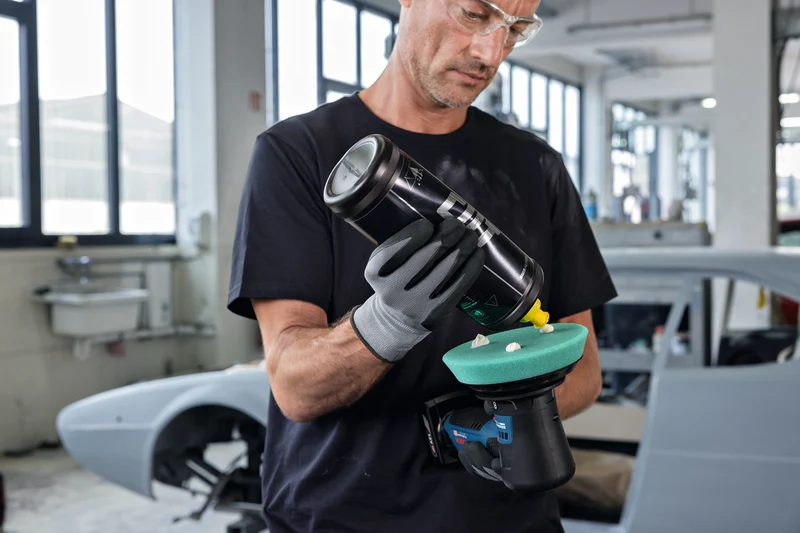 Bosch Professional GPX 12V-125 Akku-Polierer (125 mm ohne Akku/Lader im Karton)