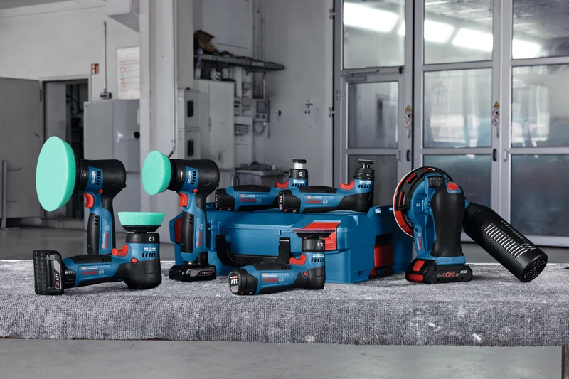 Bosch Professional GPX 12V-125 Akku-Polierer (125 mm ohne Akku/Lader im Karton)