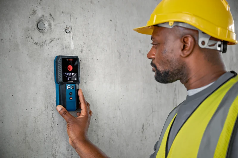 Bosch Ortungsgerät GMS 120-27 (Ortungstiefe max.: 120 mm, Ortet: Metall, Holz, Strom, inkl. Batterien)
