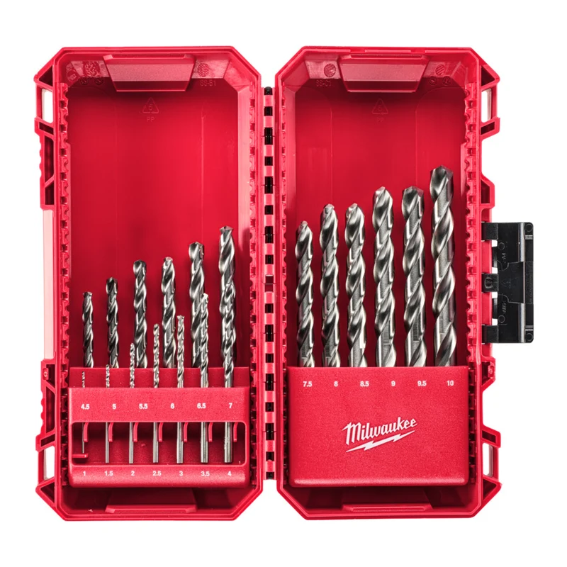 Milwaukee THUNDERWEB Metallbohrer HSS-G in Packout Kassette 19 tlg.