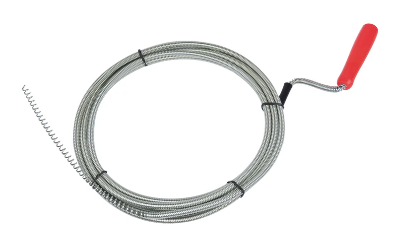 Rohrreinigungswelle mit Kurbel, 3 m