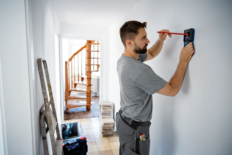Bosch Professional GMS 120-27 Ortungsgerät mit Akku im Karton