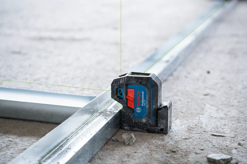 Bosch Professional GPL 5 G Punktlaser mit 2xAA Batterie im Karton