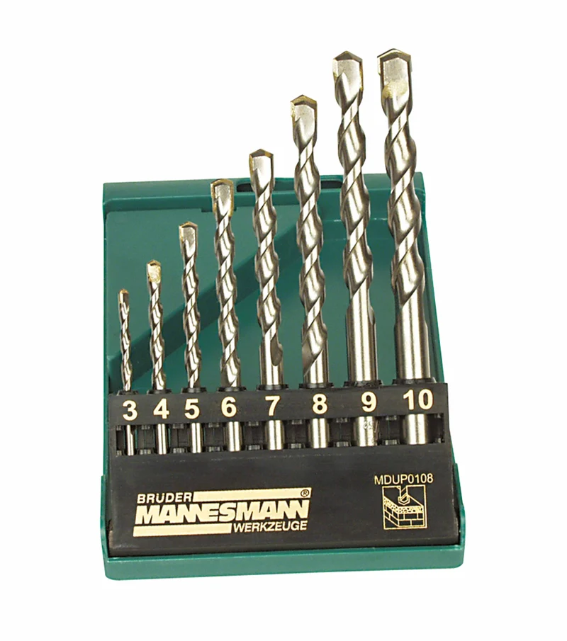 Profi-Hartmetall-Bohrersatz, 8-tlg.
