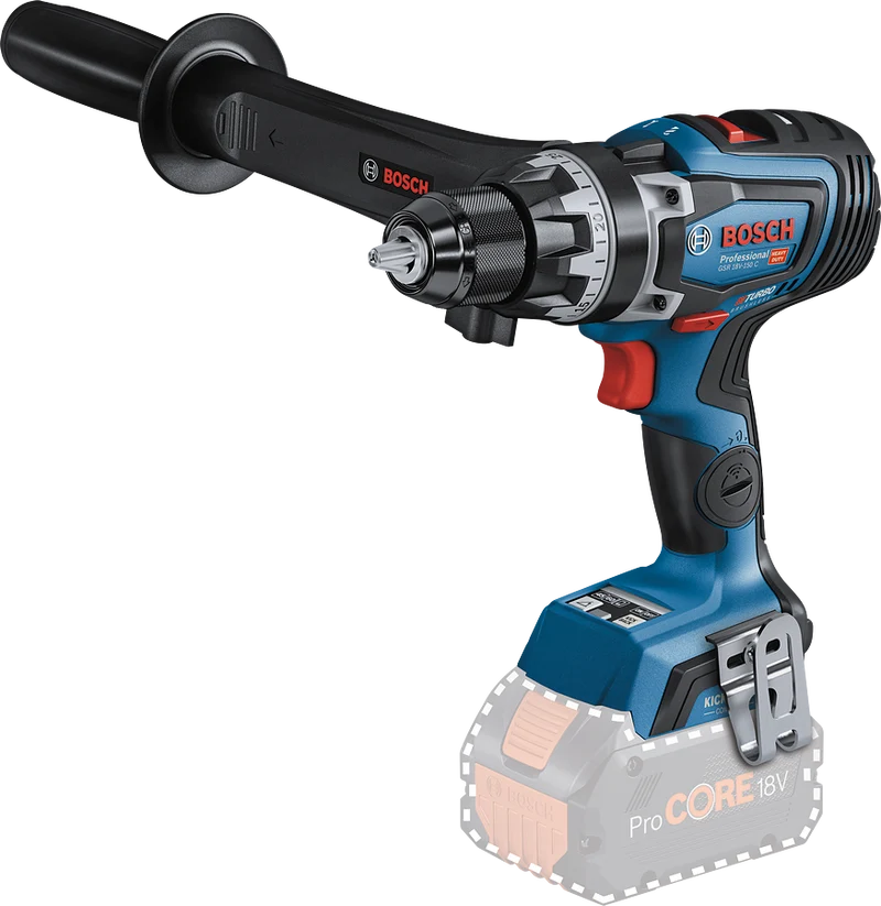 Bosch Professional GSR 18V-150 C Akku-Bohrschrauber 150 Nm ohne Akku/Lader in Karton (06019J5001)
