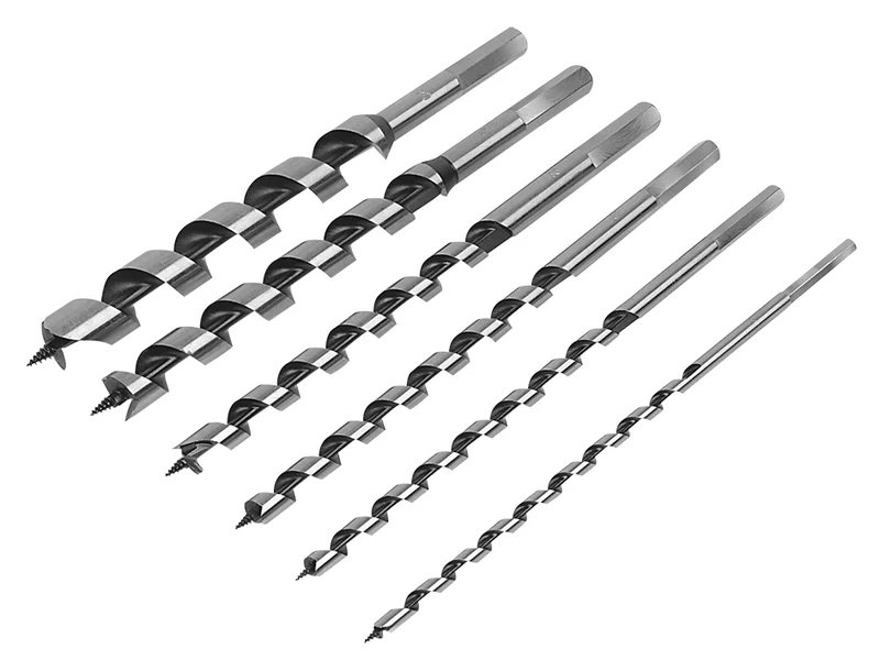 Holzbohrersatz 6-tlg., 230 mm Länge,