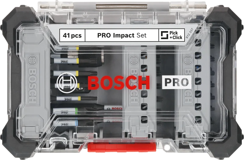 Bosch PRO Impact Schrauberbits Set (in Kassette 41 tlg.)