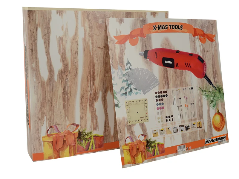 Holz-Adventskalender