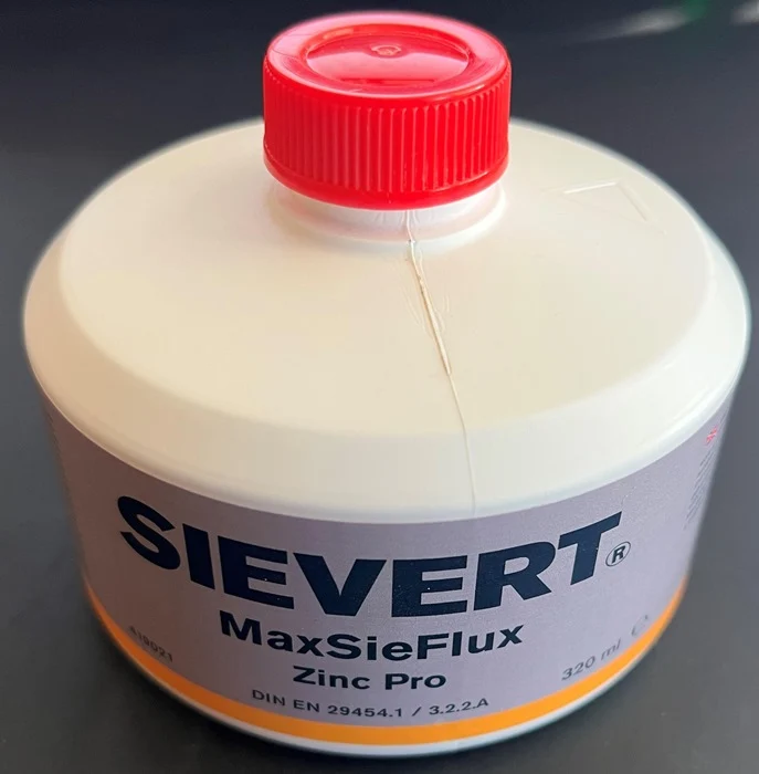 SIEVERT Lötwasser MaxSieFlux Zink Pro 320 ml für vorbewitterten Titanzink ( 4000872805 )