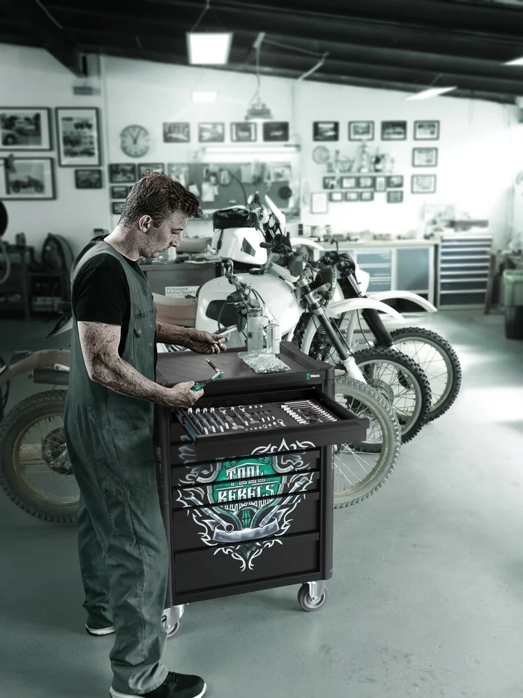 WERA Werkstattwagen 9700 Tool Rebel B785xT709xH1020mm ( 4000872200 )