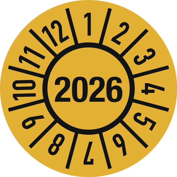 Einjahresprüfplakette Ø 30 mm ( 9000477121 )