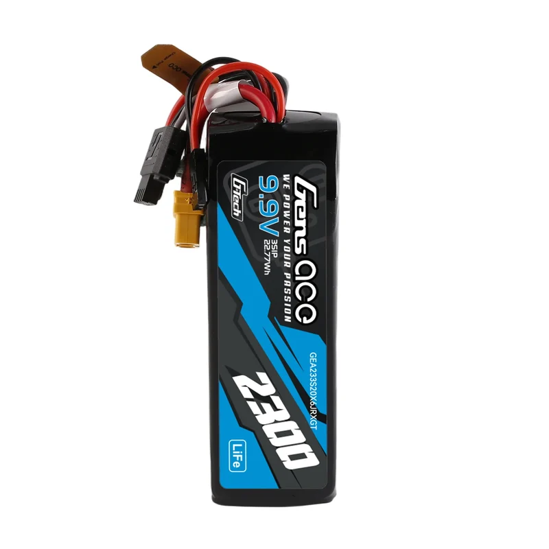 Gens ace Mini G-Tech 2300mAh 9,9V 3S 20C Li-Fe-Akku mit XT60 für Empfänger