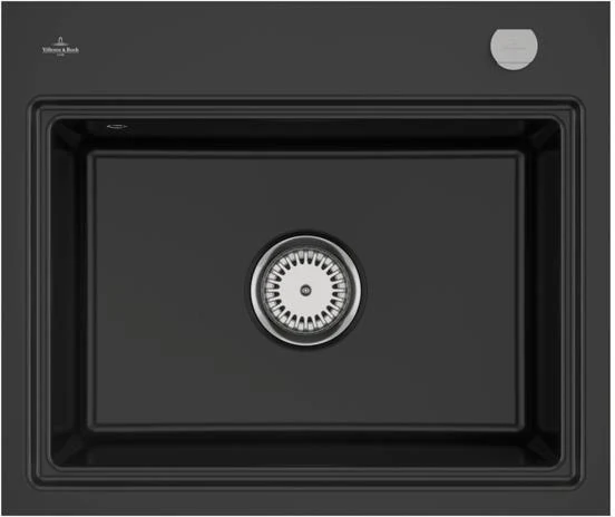 VILLEROY & BOCH SP Subway Style 60 S Flat 600x510mm IB re Keram. Ebony cplus