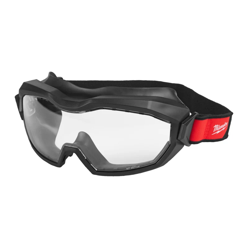Milwaukee Hoch-Profil-Vollsichtschutzbrille belüftet klar (4932493435)