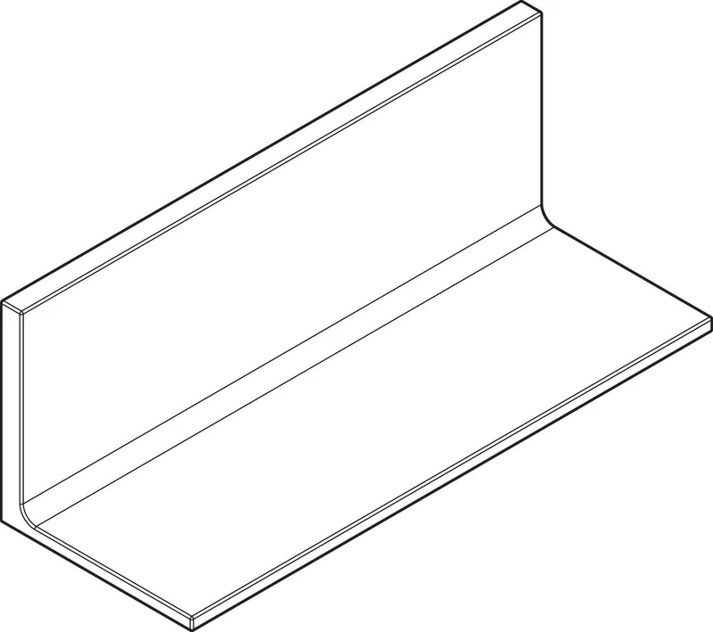 AXOR Universal Ablage 300 mm polished nickel – Wandmontage mit verdeckter Befestigung