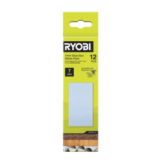 RYOBI RACGS7-12 Heißklebesticks 7 mm 12 Stk.
