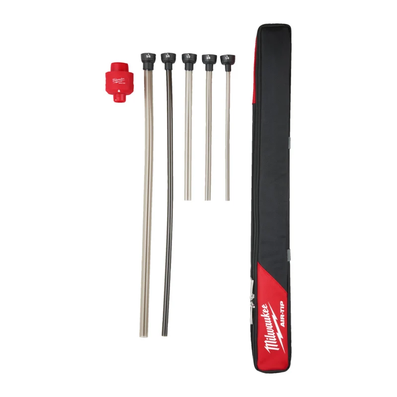 Milwaukee AT-4 Air-Tip Mikroschlauchset mit verlängerter Reichweite