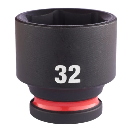Milwaukee Shockwave Schlagnuss 1/2" vierkant kurz 32 x 44 mm
