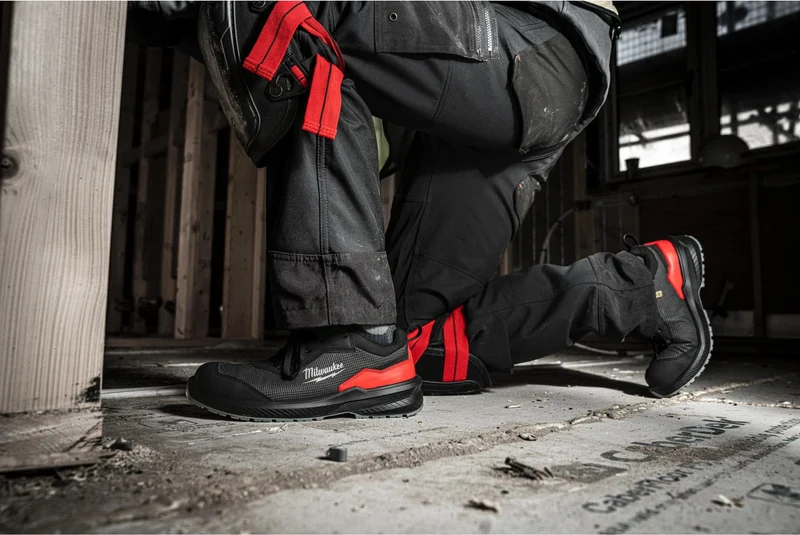 Milwaukee FLEXTRED S1PS Sicherheits-Halbschuh schwarz