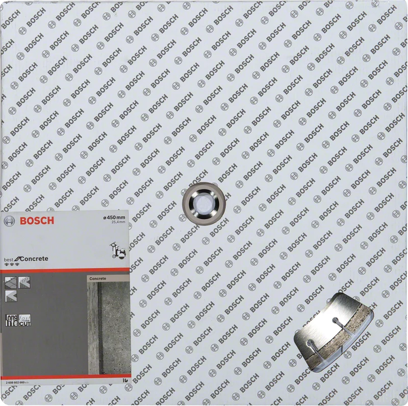 Bosch PRO Diamanttrennscheibe Best for Concrete Ø 450 x 25,40 x 3,6 x 12 mm (schnelle Schnitt in Beton)