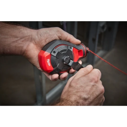 Milwaukee Schlagschnur 30 m (breite Linie mit roter Kreide)