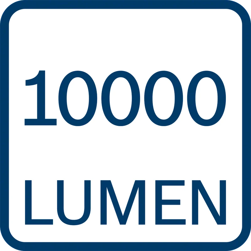 Bosch Professional GLI 18V-10000 C Akku-Bauleuchte 10.000 Lumen ohne Akku/Lader (0601446900)