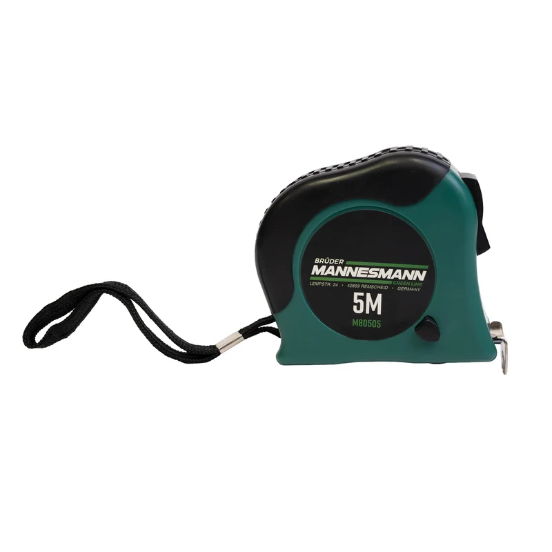 Bandmass 5 m x 19 mm, Gehäuse grün/schwarz