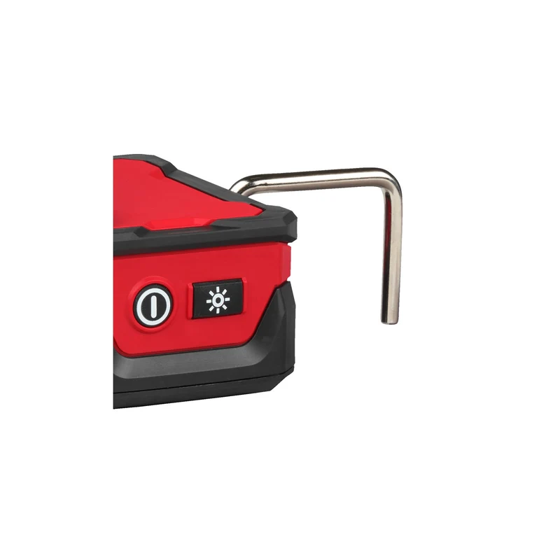 Milwaukee M18 ALIS-0 Akku-Bauleuchte (1000 Lumen, 300° horizontale & 180° vertikale Beweglichkeit, bis zu 110 h Laufzeit, ohne Akku)