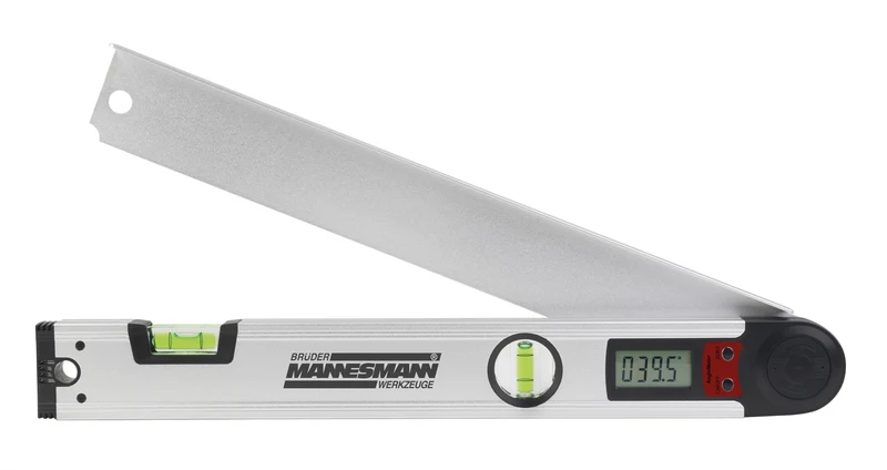 Digitaler Winkelmesser mit Libellen + 5 m Bandmaß