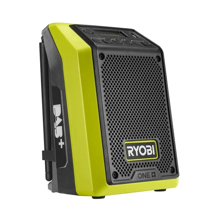 RYOBI ONE+ RRDAB18-0 Akku-Bluetooth-Radio mit DAB Funktion ohne Akku/Lader