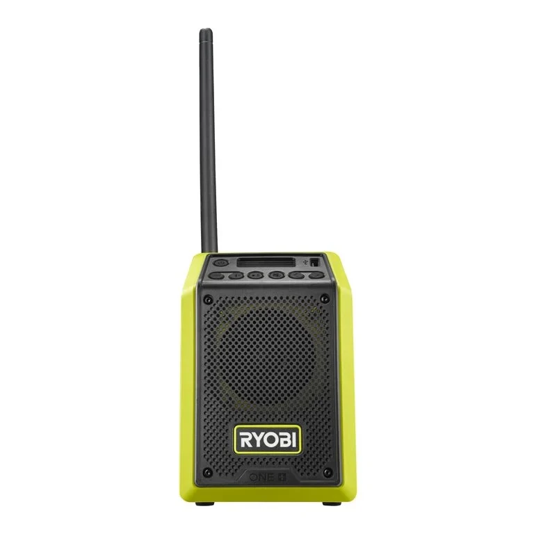 RYOBI ONE+ RRDAB18-0 Akku-Bluetooth-Radio mit DAB Funktion ohne Akku/Lader