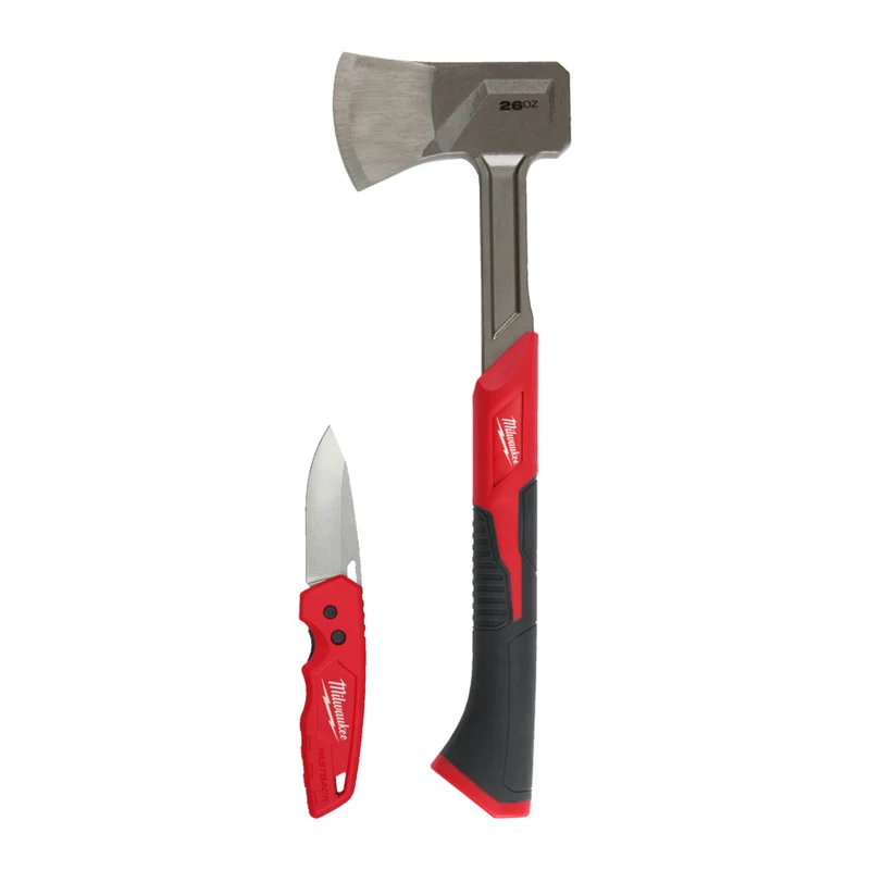 Milwaukee Spaltaxt Set 40 cm inkl. FASTBACK Klappmesser