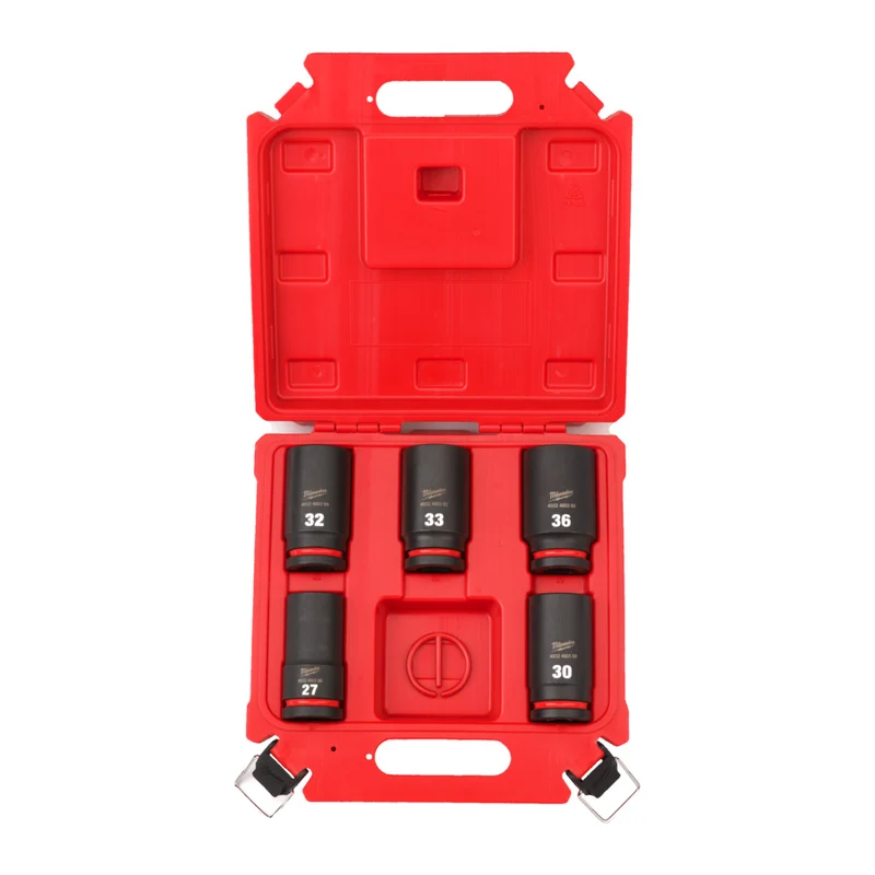 Milwaukee Shockwave Schlagnuss Set 3/4" lang 5 tlg. (4932498750)
